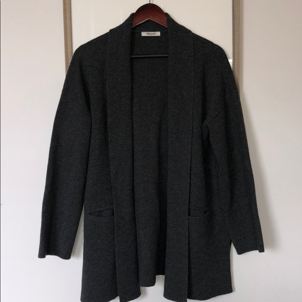 Madewell Open Wool Cardigan